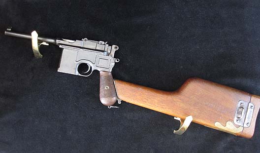 Gun Mount Mauser C96 Broomhandle Pistol.Order Ref:#01GR